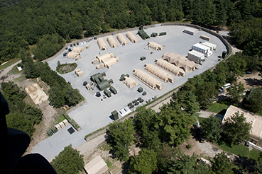 An aerial shot of the Sytems Integration Labratory