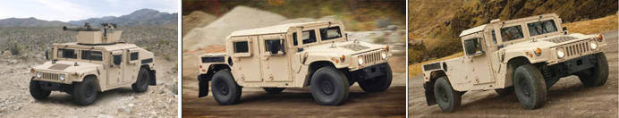 Mutiple HMMWV Variants